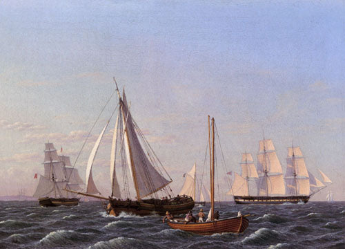 Sailing Ships 1825