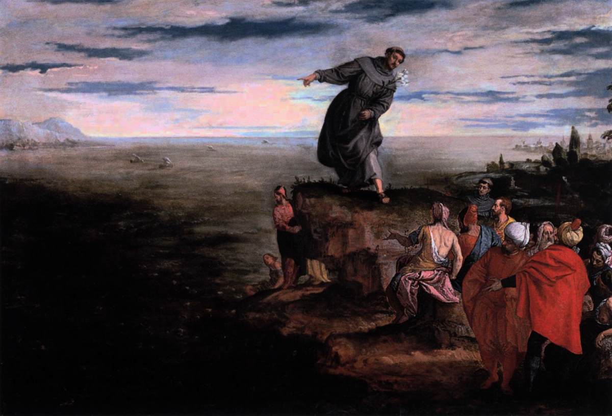 Saint Anthony Preaching to the Fish