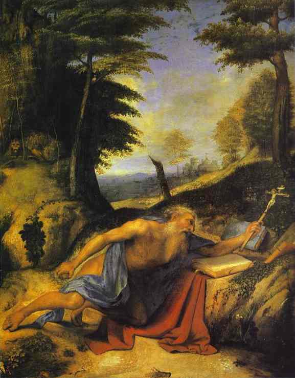 Saint Jerome In The Desert II