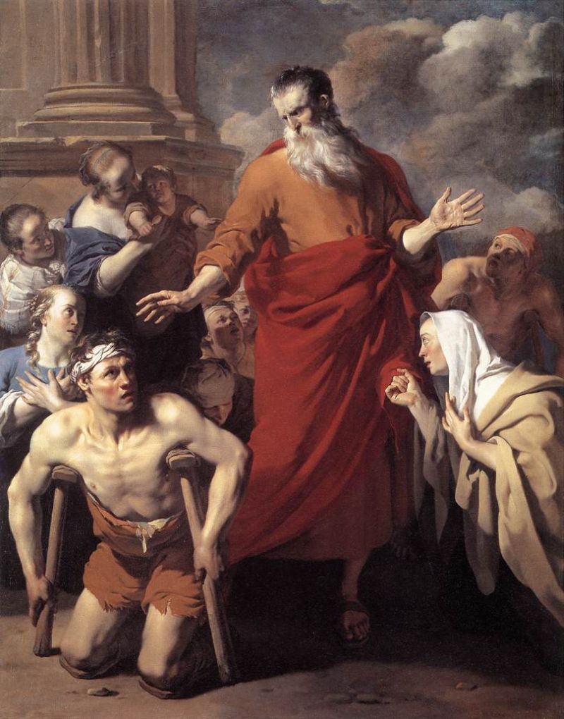 Saint Paul Healing the Cripple at Lystra