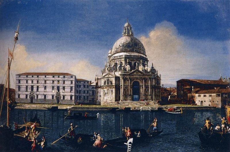 The Grand Canal with Santa Maria della Salute