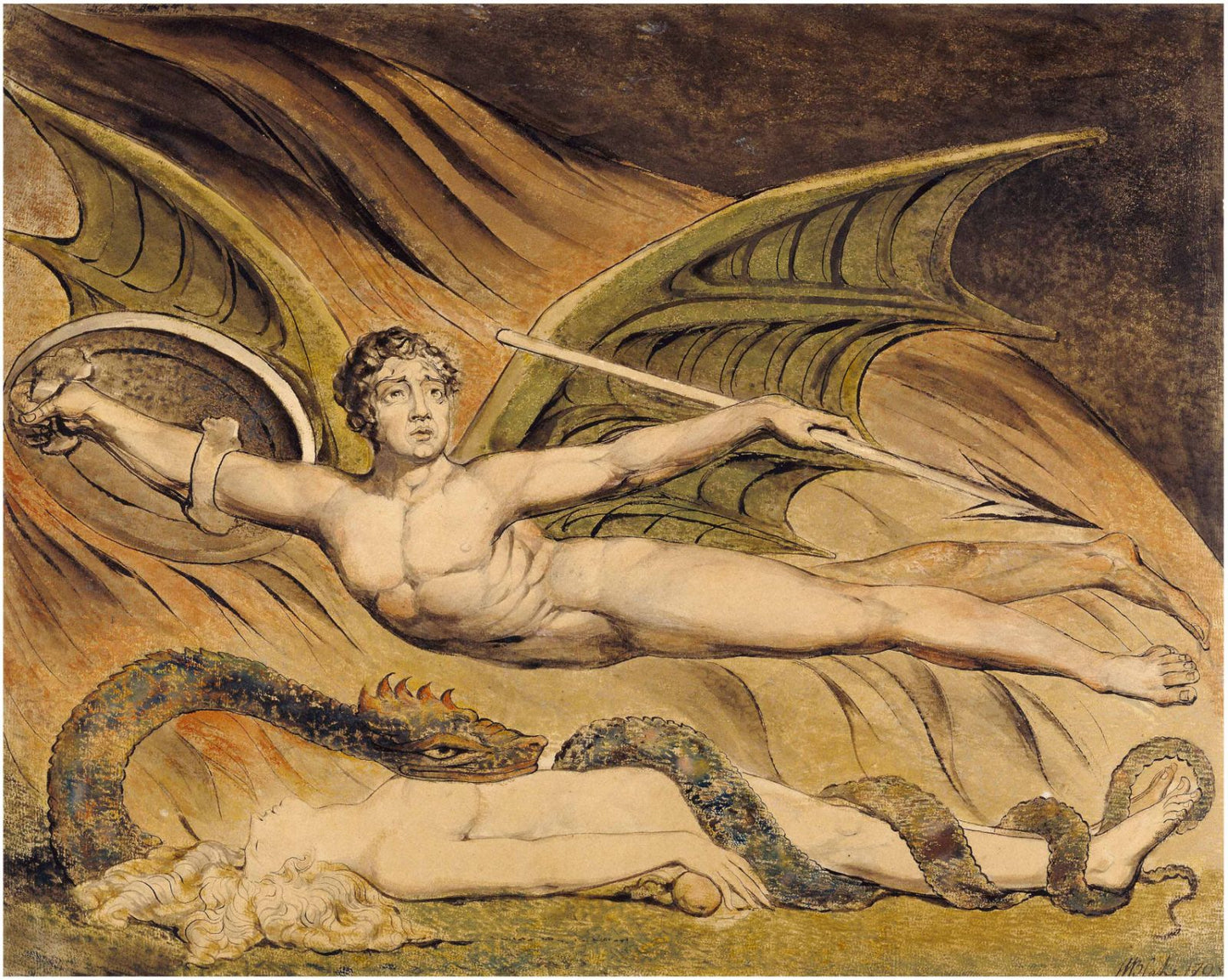 Satan Exulting over Eve