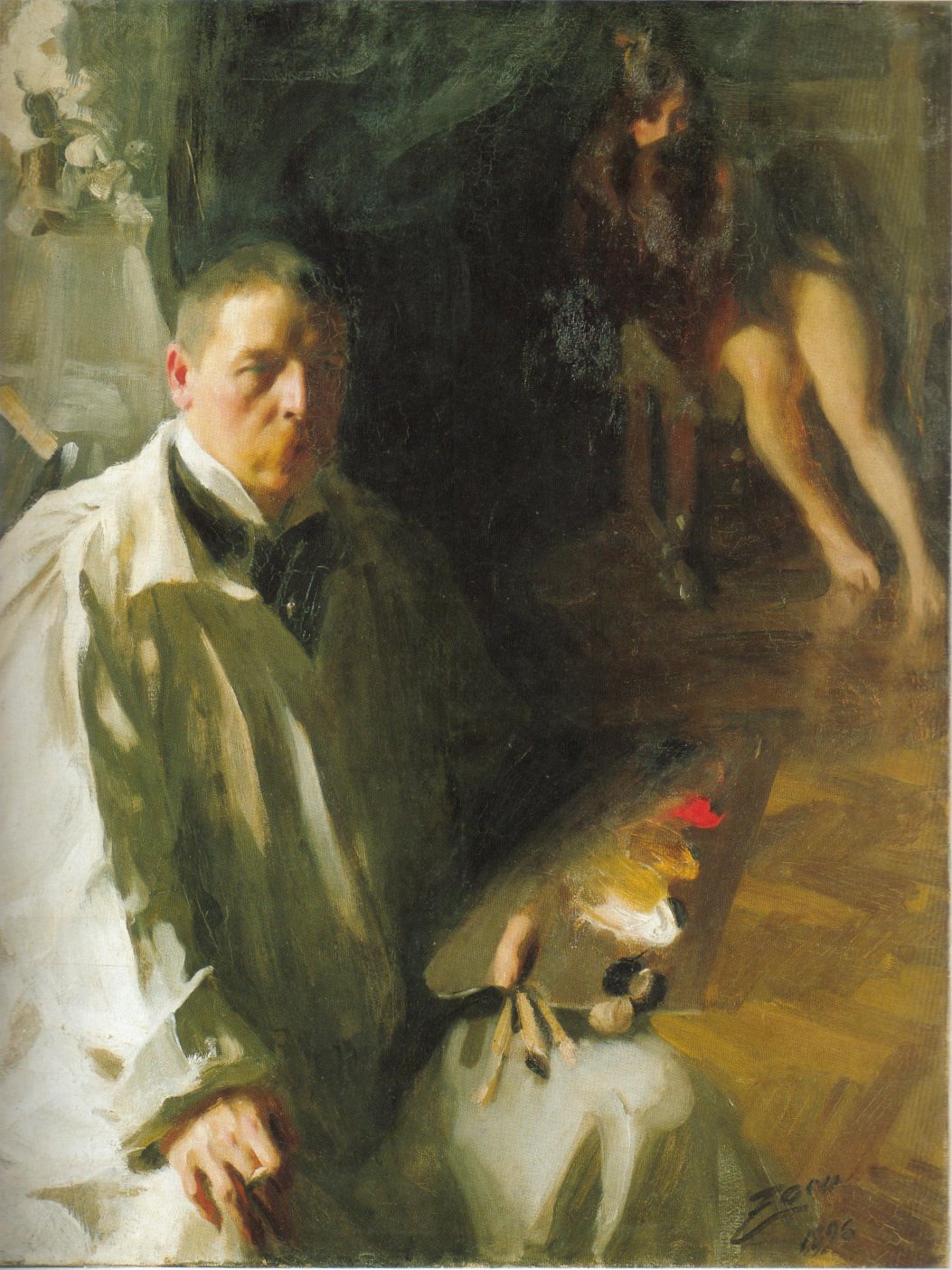 Self-Portrait with Model