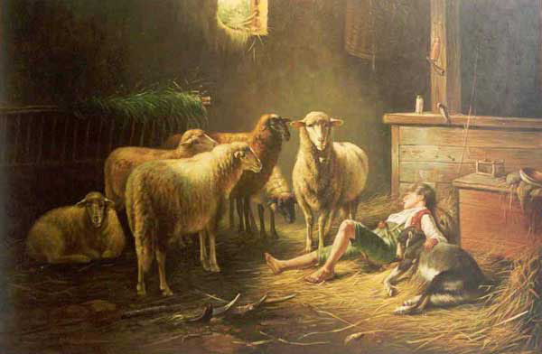 Sheep Paintings N007