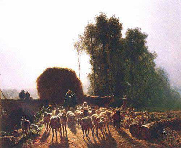 Sheep Paintings N018