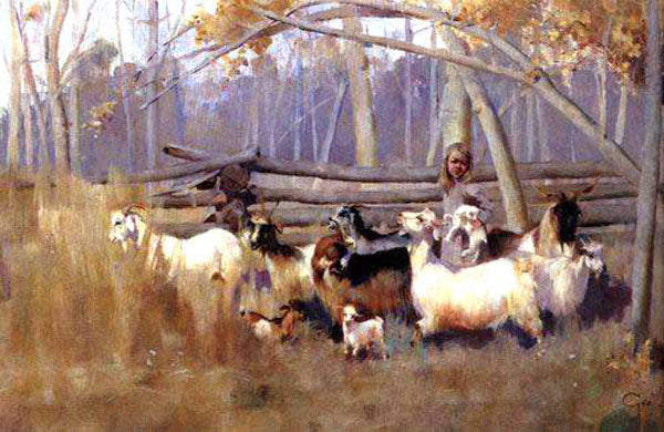 Sheep Paintings N022