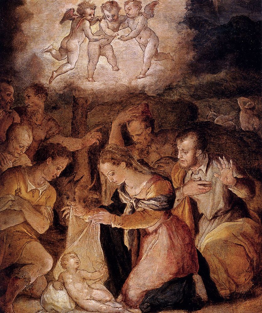 The Nativity with the Adoration of the Shepherds