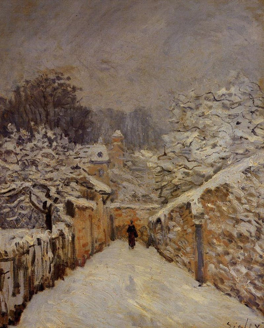 Snow at Louveciennes