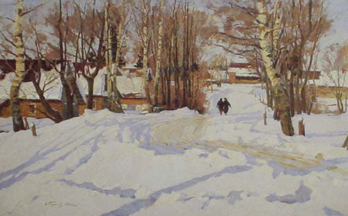 Snowscape Paintings N010