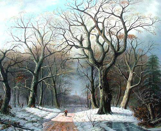 Snowscape Paintings N046