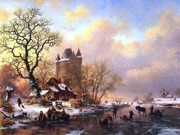 Snowscape Paintings N049