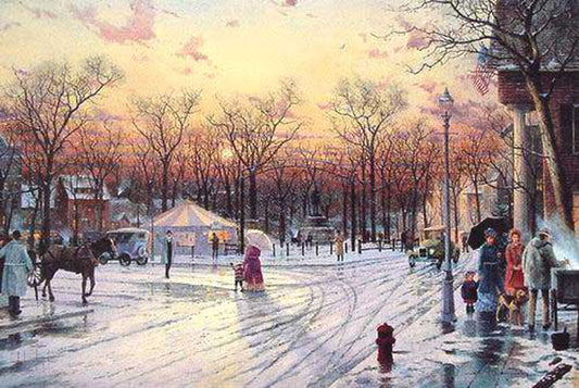 Snowscape Paintings N052