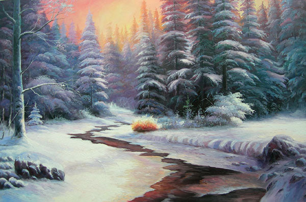 Snowscape Paintings N063