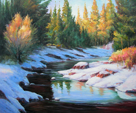 Snowscape Paintings N065