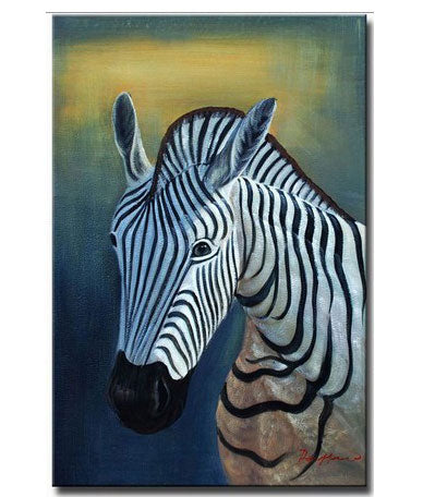 Solitary Zebra