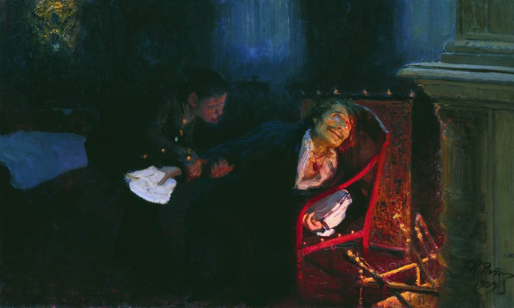 Gogol Burning the Manuscript of the Second Part of Dead Souls