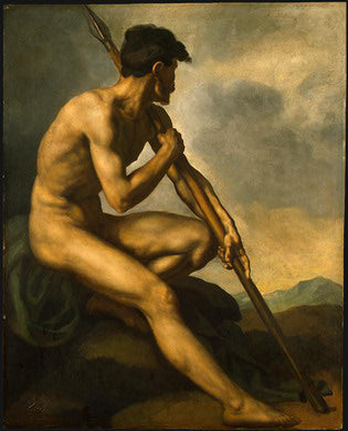 Nude Warrior with a Spear