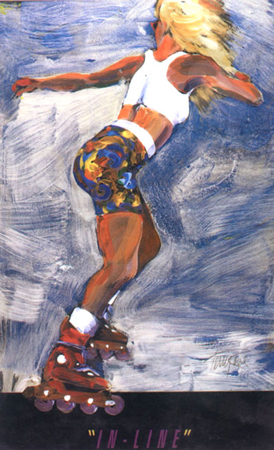 Sports Paintings N019