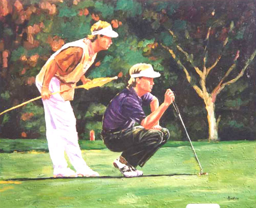 Sports Paintings N038