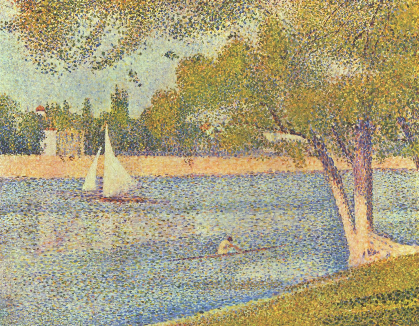 The Seine and La Grande Jatte - Springtime