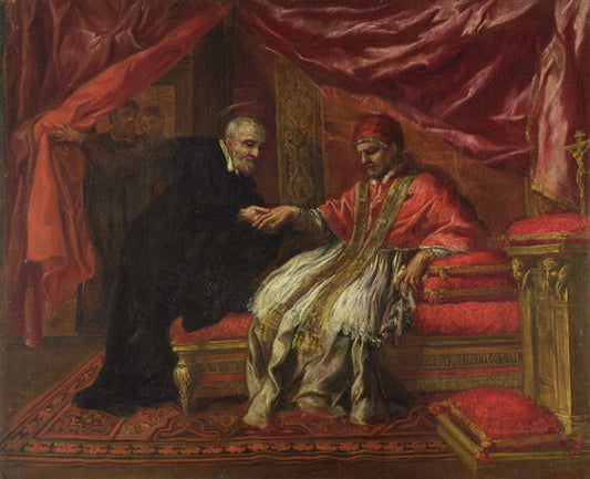 St Filippo Neri Curing Pope Clemente VIII