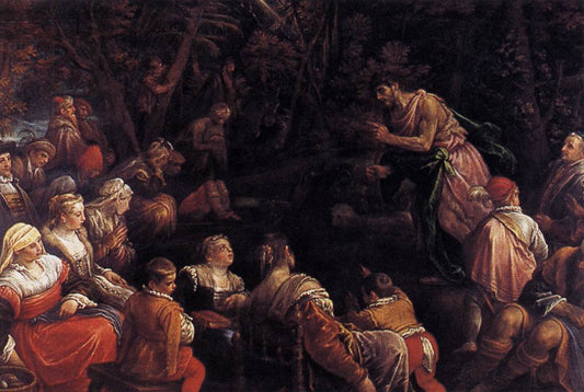 St John the Baptist Preaching