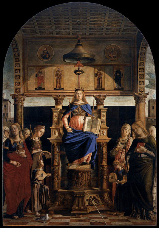 St Veneranda Enthroned