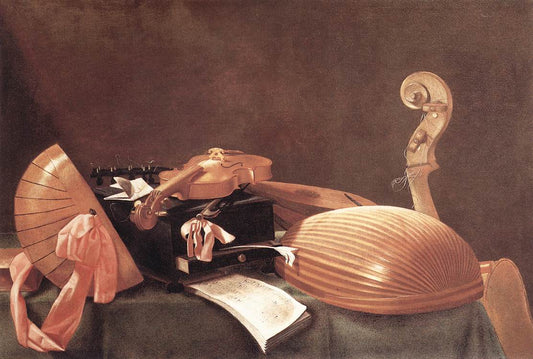 Still-life with Musical Instruments b