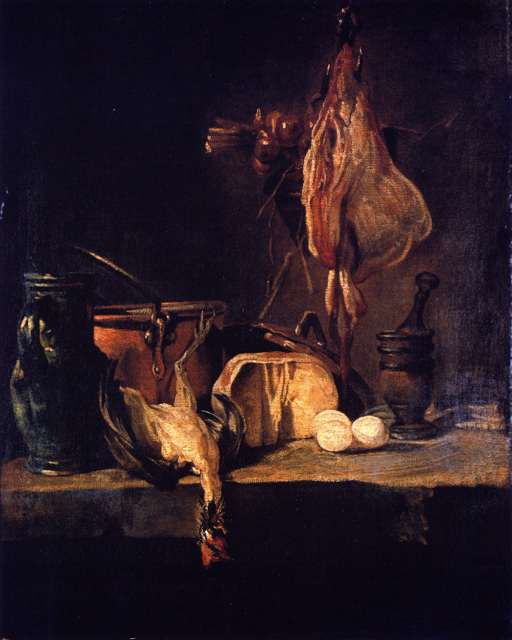 Still LIfe with Ray and Basket of Onions