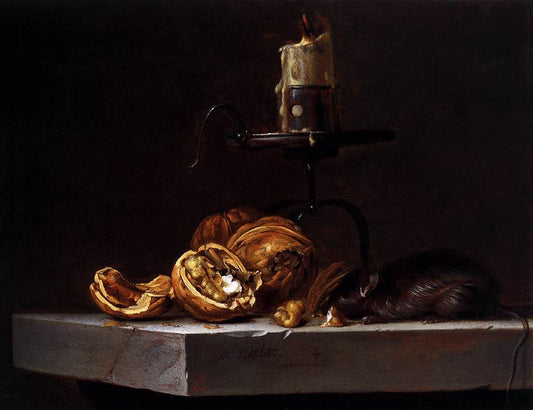 Still Life with Mouse and Candle 1647