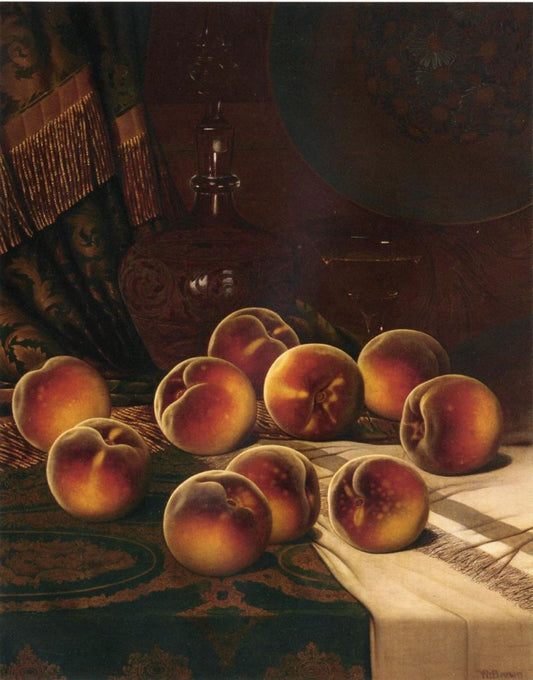 Still Life with Peaches