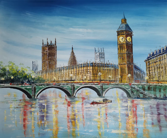 London Bridge Painting