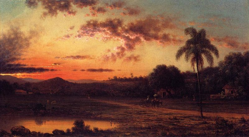 Sunset - A Scene in Brazil