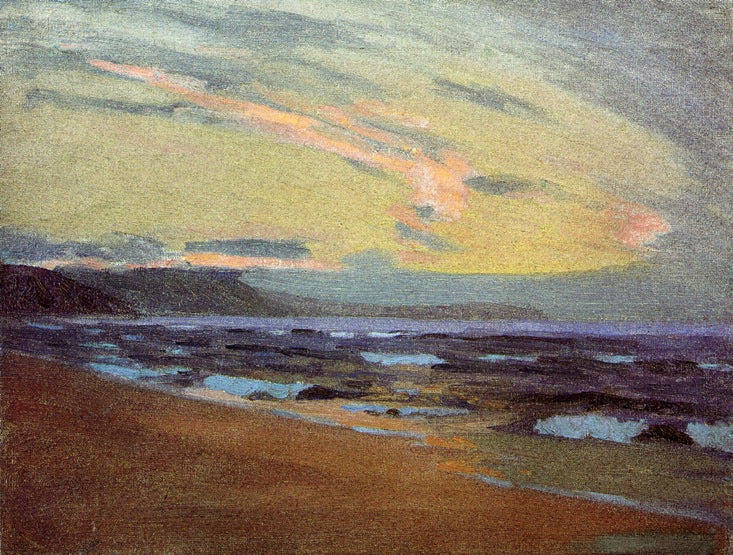 Sunset at Gay Head Marthas Vinyard 1913