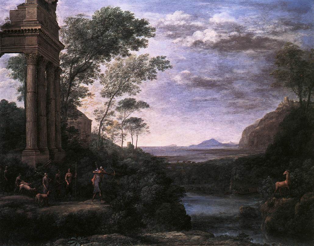 Landscape with Ascanius Shooting the Stag of Sylvia