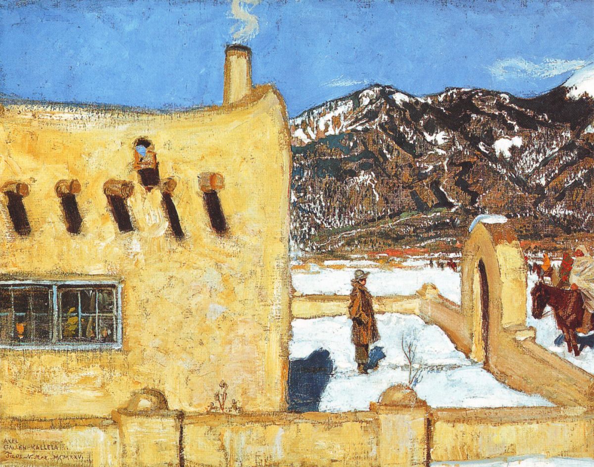 The Artist's Home At Taos