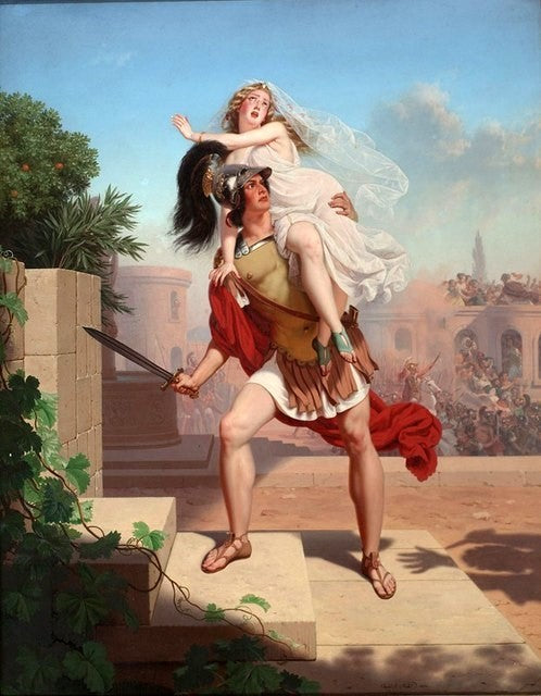 The Rape of the Sabines - The Abduction