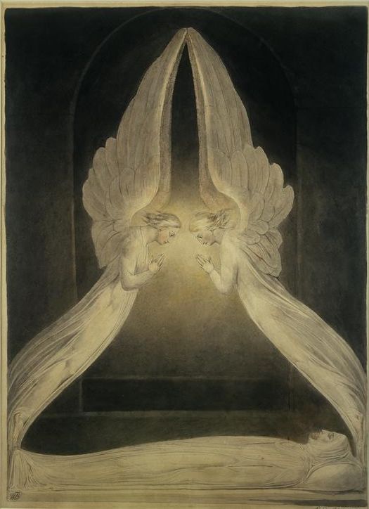 The Angels Over The Body Of Christ