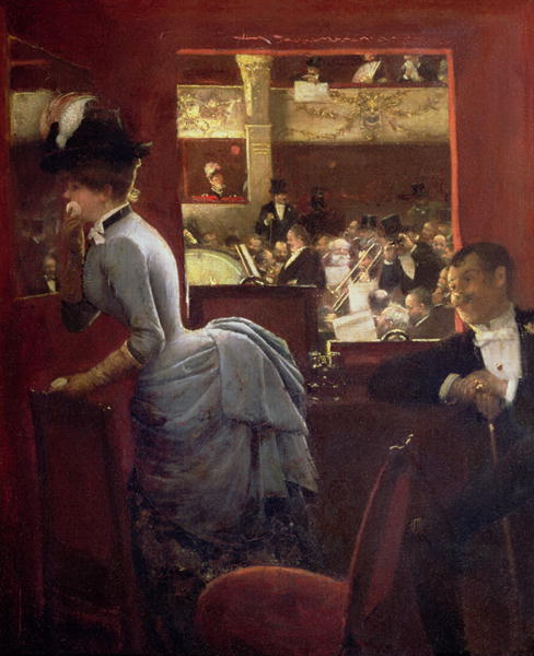 The Box by the Stalls 1883