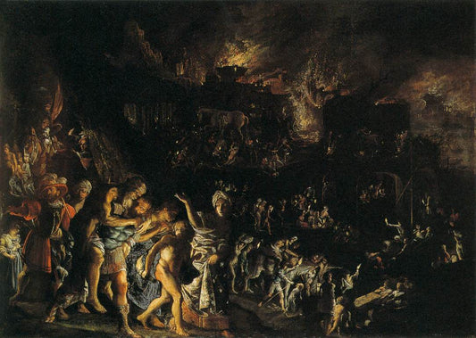 The Burning of Troy