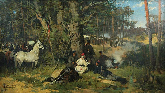 The Camp of the Insurgents in the Forest