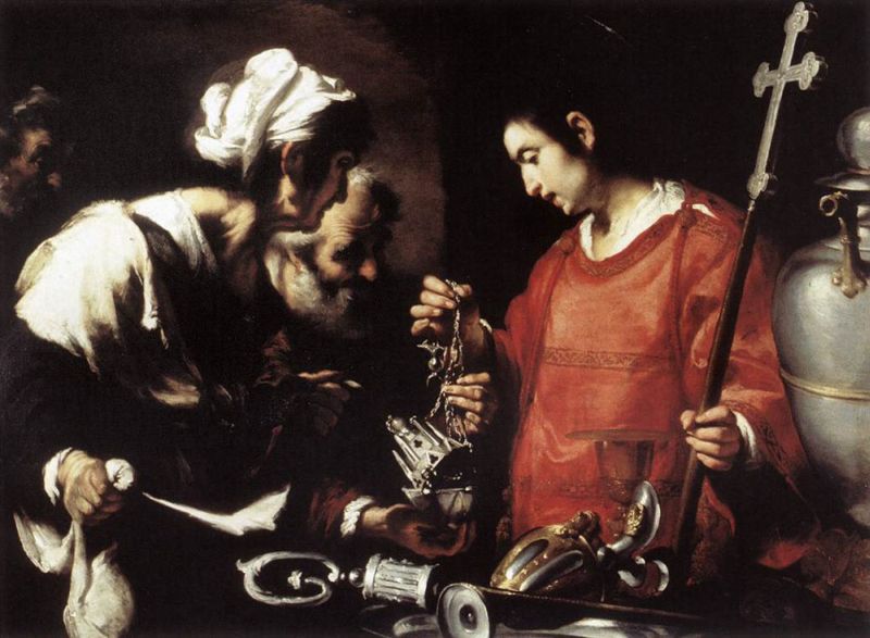 The Charity of Saint Lawrence