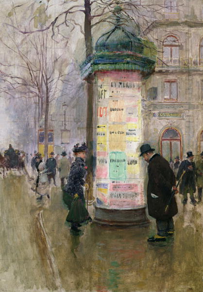 The Colonne Morris 1885