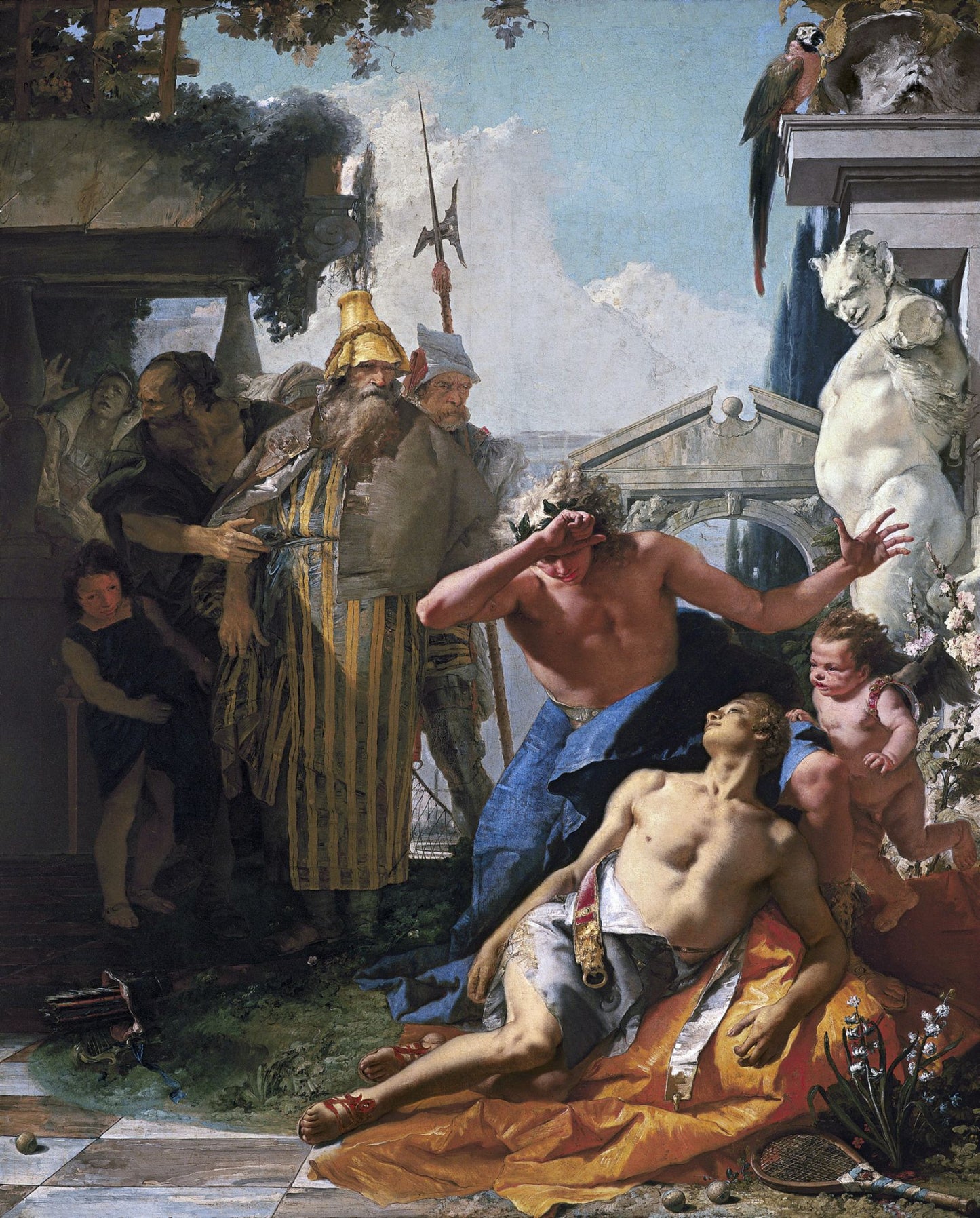 The Death of Hyacinthus