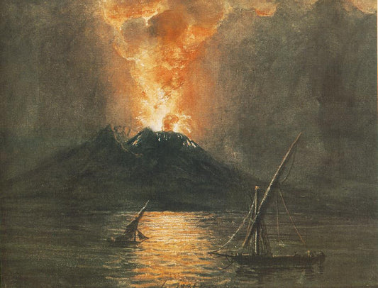 The Eruption of the Vesuv