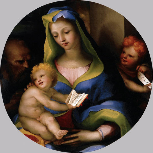 The Holy Family with Young Saint John