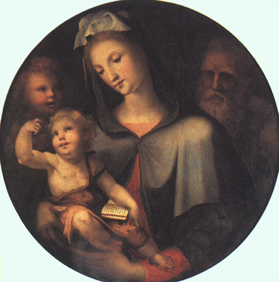 The Holy Family with Young Saint John v