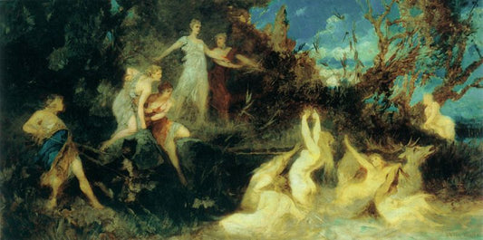 The Hunt of Diana (Study)