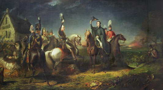 The Meeting of the Duke of Wellington and Field Marshal Blucher