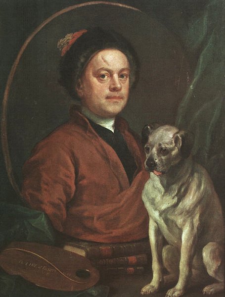 The Painter And His Pug